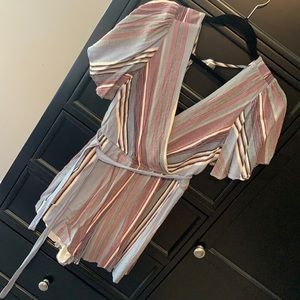 Striped Romper